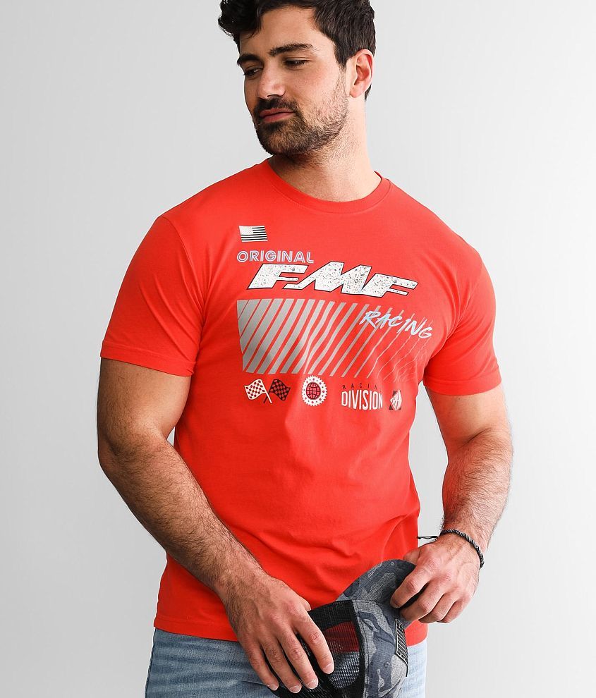 FMF Hot Lap T-Shirt - Men's T-Shirts in Optic Red | Buckle