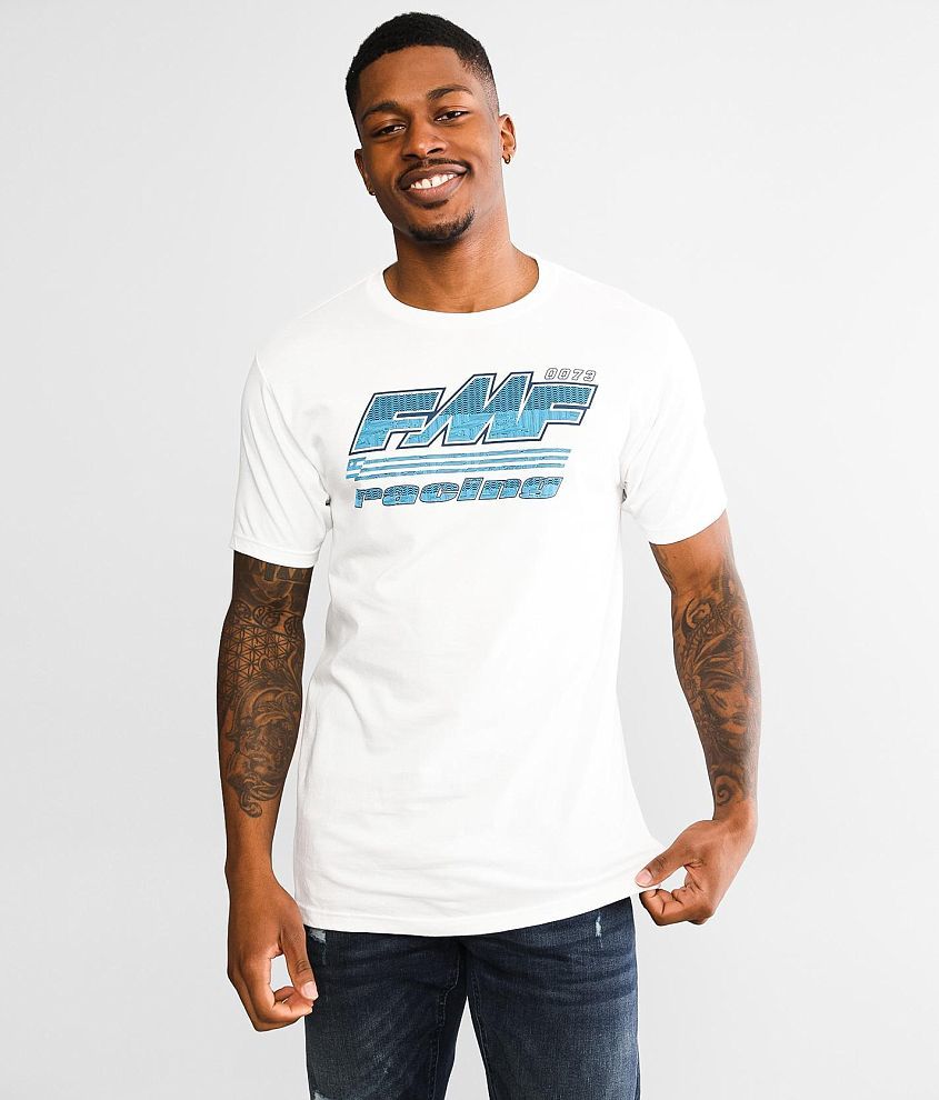 FMF Burnout T-Shirt - Men's T-Shirts in White