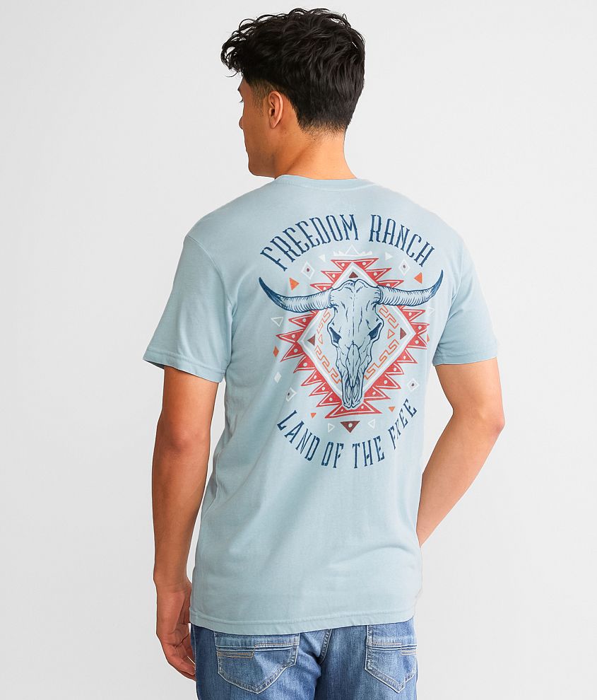 Freedom Ranch Roam Skull T-Shirt