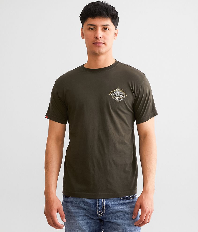 Freedom Ranch Tlaloc Eagle T-Shirt front view