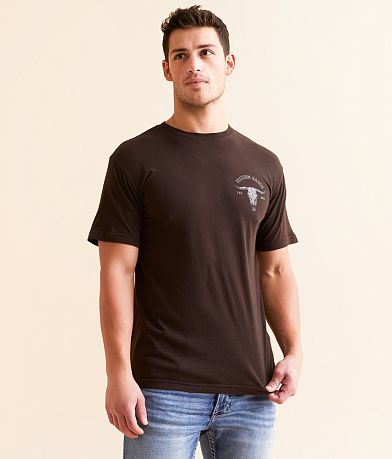 Freedom Ranch Bull Skull T-Shirt front view