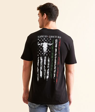 Freedom Ranch Long Stars T-Shirt front view