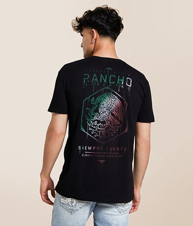 Freedom Ranch Siempe Fuerte T-Shirt front view