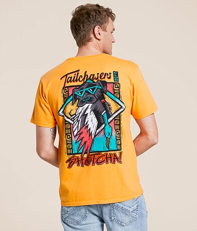 Tail Chasers Club Shotcha T-Shirt front view