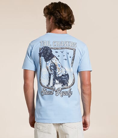 Tail Chasers Club Stand Ready T-Shirt front view