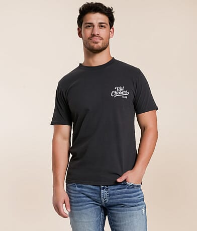 Tail Chasers Club Searching T-Shirt full right side view
