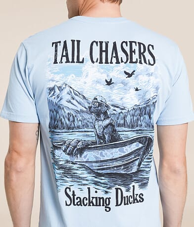 Tail Chasers Club Stacking Ducks T-Shirt BACK