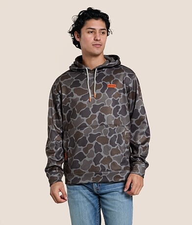 Tail Chasers Club Duck Blind Hooded Sweatshirt front view