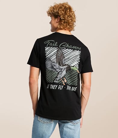 Tail Chasers Club If They Fly T-Shirt front view