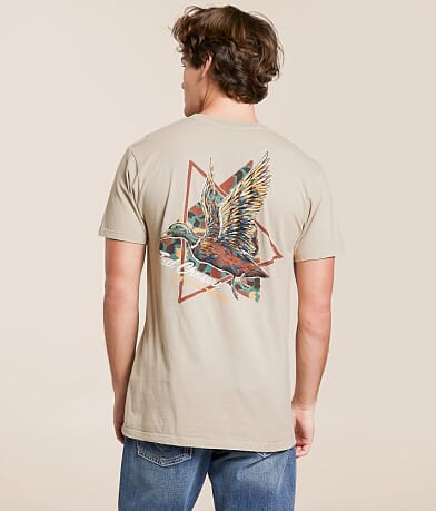 Tail Chasers Club Camo Ducks T-Shirt front view