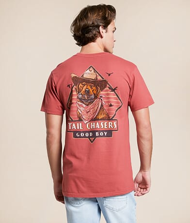 Tail Chasers Club Good Boy T-Shirt front view