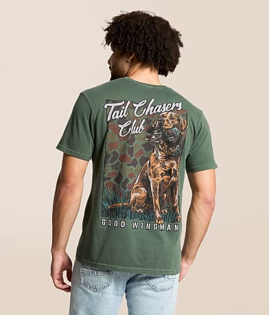 Tail Chasers Club Wingman T-Shirt front view