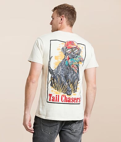 Tail Chasers Club Dog Party T-Shirt front view