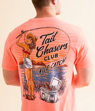 Tail Chasers Club Nice Catch T-Shirt BACK