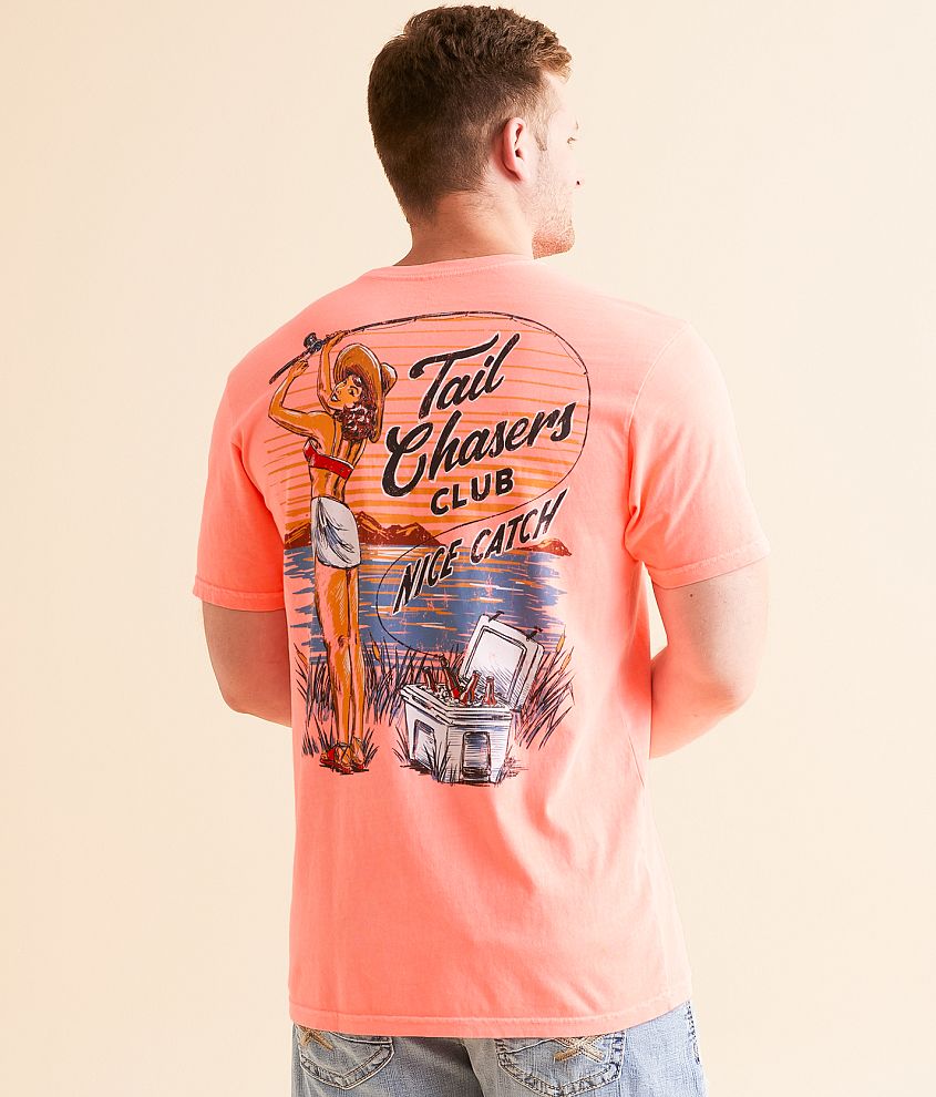 Tail Chasers Club Nice Catch T-Shirt front view