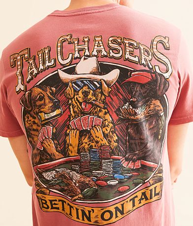 Tail Chasers Club Bettin&apos; On Tail T-Shirt BACK