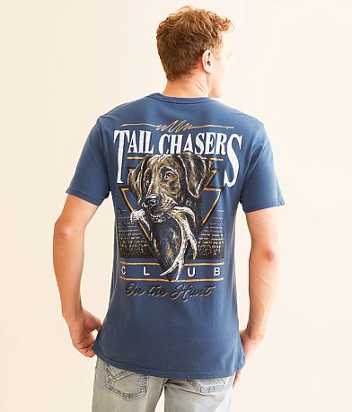 Tail Chasers Club On The Hunt T-Shirt front view