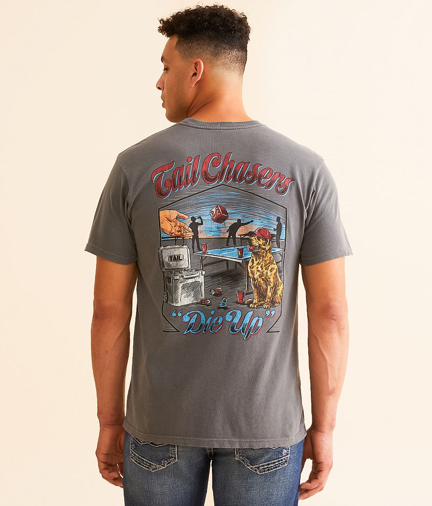 Tail Chasers Club Die Up T-Shirt front view