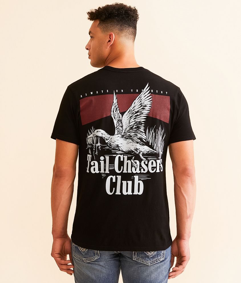 Tail Chasers Club On The Hunt T-Shirt front view