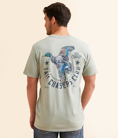 Tail Chasers Club Mallard Splatter T-Shirt front view