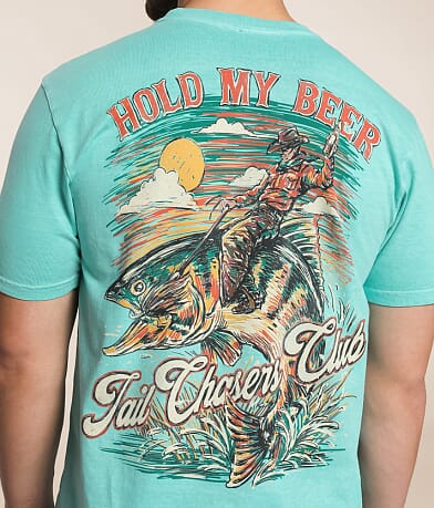 Tail Chasers Club Hold My Beer T-Shirt BACK