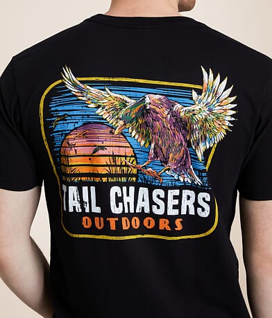 Tail Chasers Club Colorful Duck T-Shirt BACK
