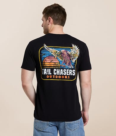 Tail Chasers Club Colorful Duck T-Shirt front view