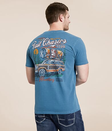 Tail Chasers Club Beer Hunting T-Shirt front view