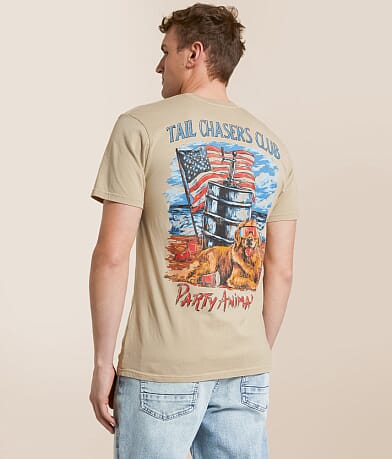 Tail Chasers Club Party Animal T-Shirt front view