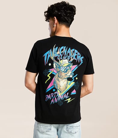 Tail Chasers Club Party T-Shirt front view