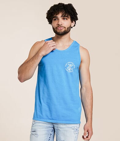 Tail Chasers Club Sailfish Tank Top front view