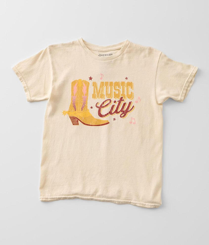 Girls - American Highway Music City T-Shirt front view