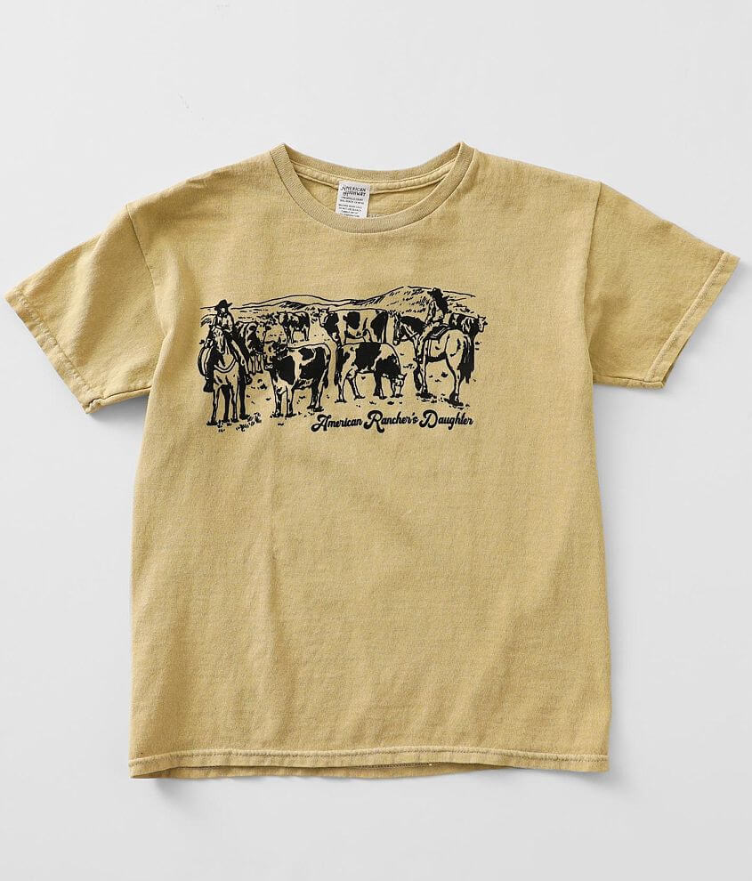 Girls - American Highway Ranchers Daughter T-Shirt front view