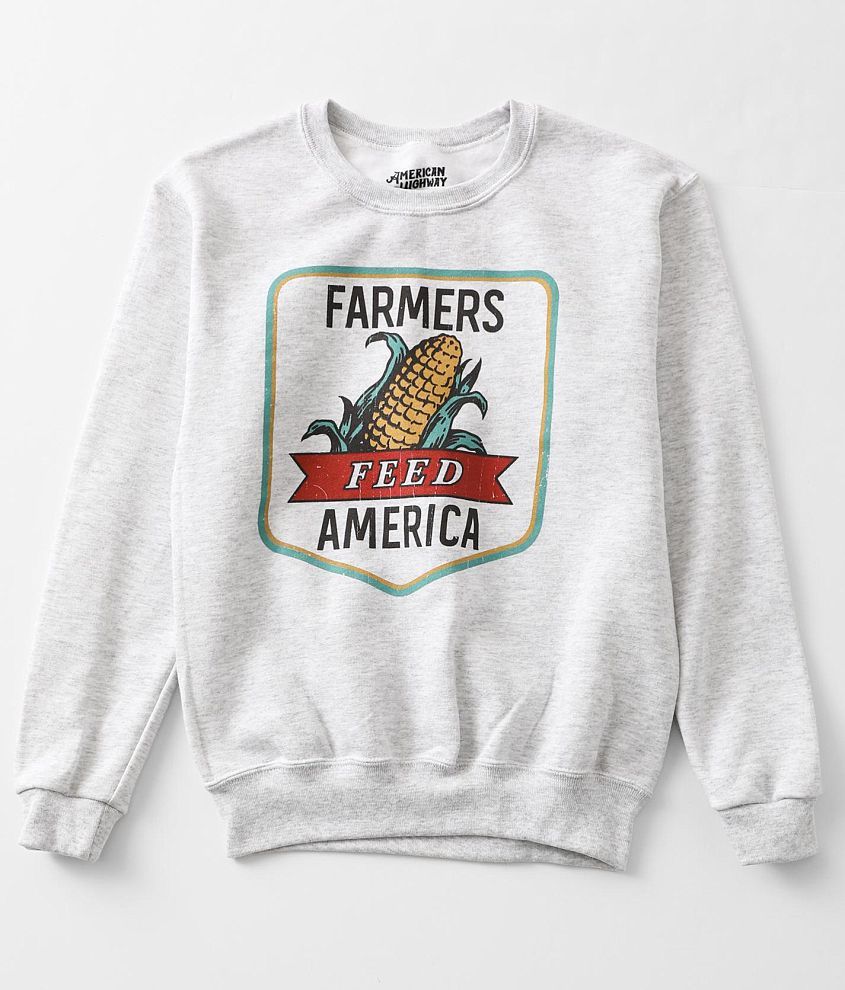 Girls - American Highway Youth Farmers Pullover front view