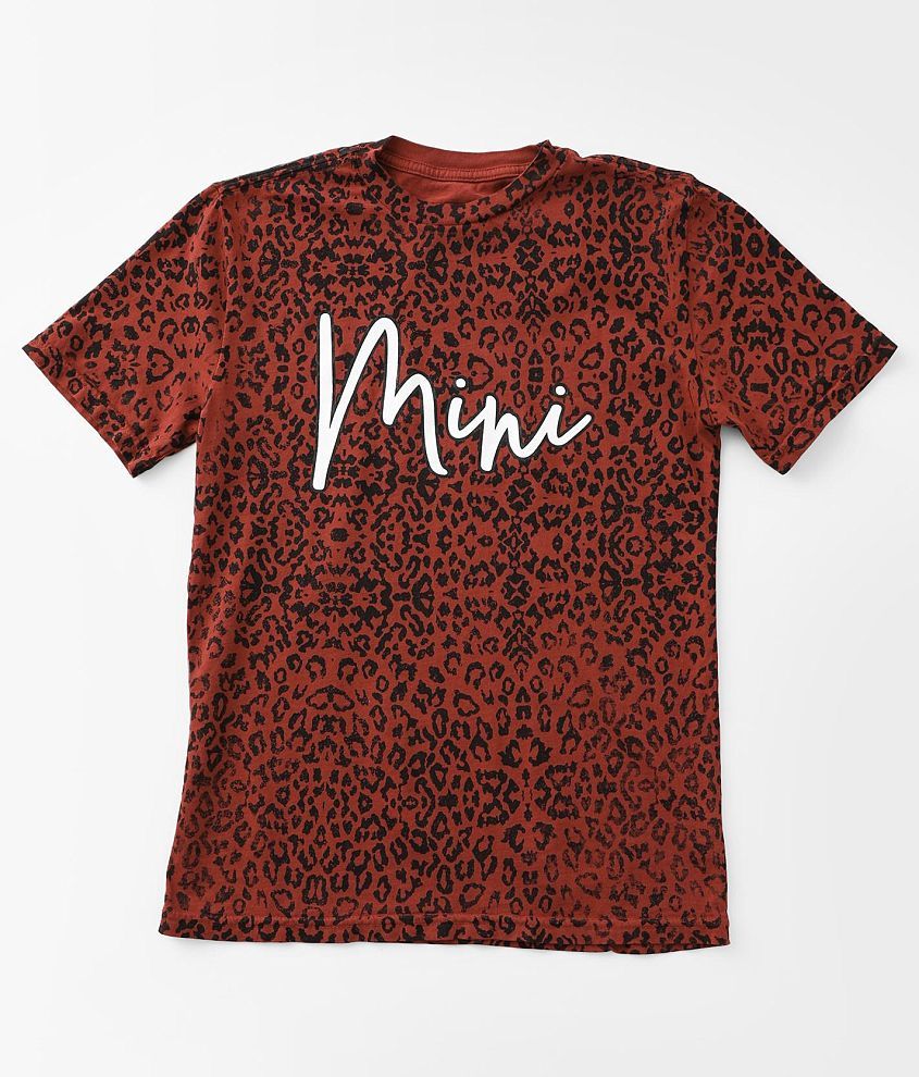 Girls - American Highway Mini Leopard T-Shirt front view