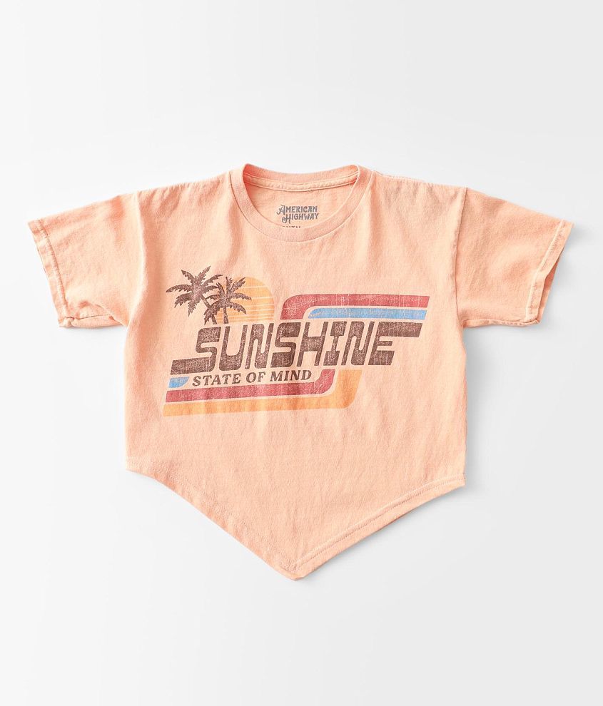 Girls - American Highway Sunshine State Of Mind T-Shirt front view