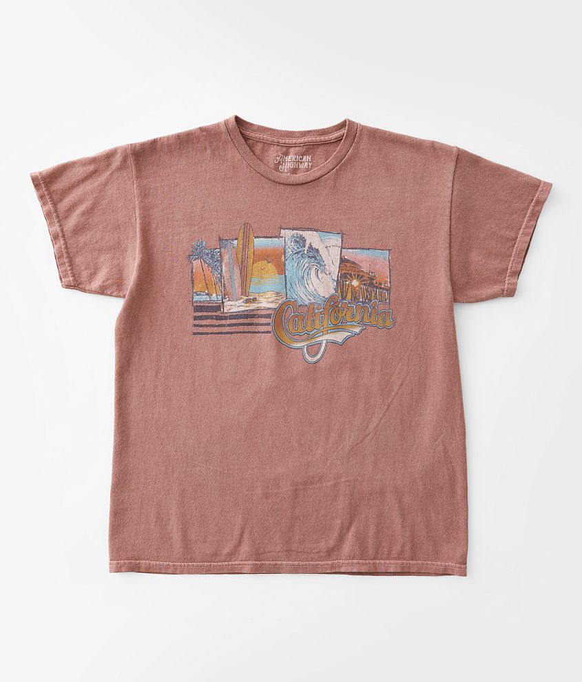 Girls - American Highway Cali Beach Life T-Shirt - Girl's T-Shirts