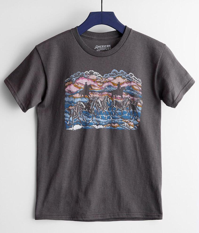 Girls - American Highway Colorado Highway T-Shirt front view