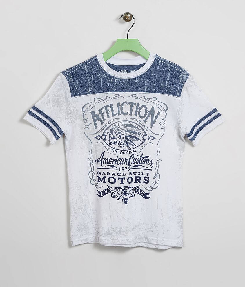 Boys - Affliction Prohibition T-Shirt front view