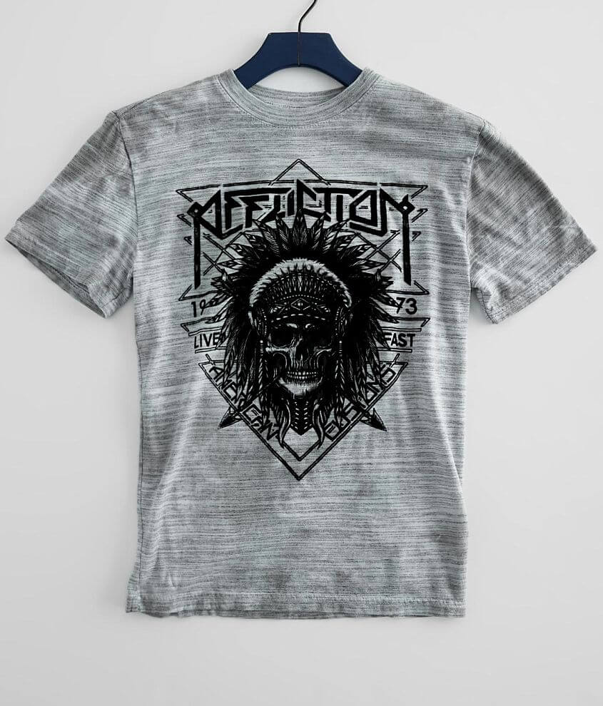Boys - Affliction American Customs Native T-Shirt front view