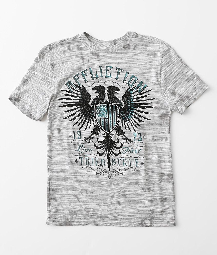 Boys - Affliction Iron Ascender T-Shirt front view