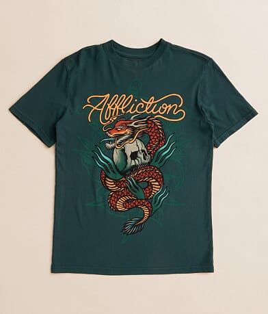 Affliction Boys - Shadow Dragon T-Shirt front view
