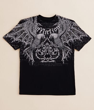 Affliction Boys - Skyward Crown T-Shirt front view