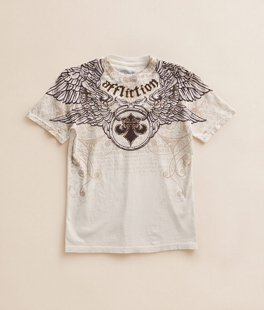 Boys - Affliction Stone Wings T-Shirt - Boy
