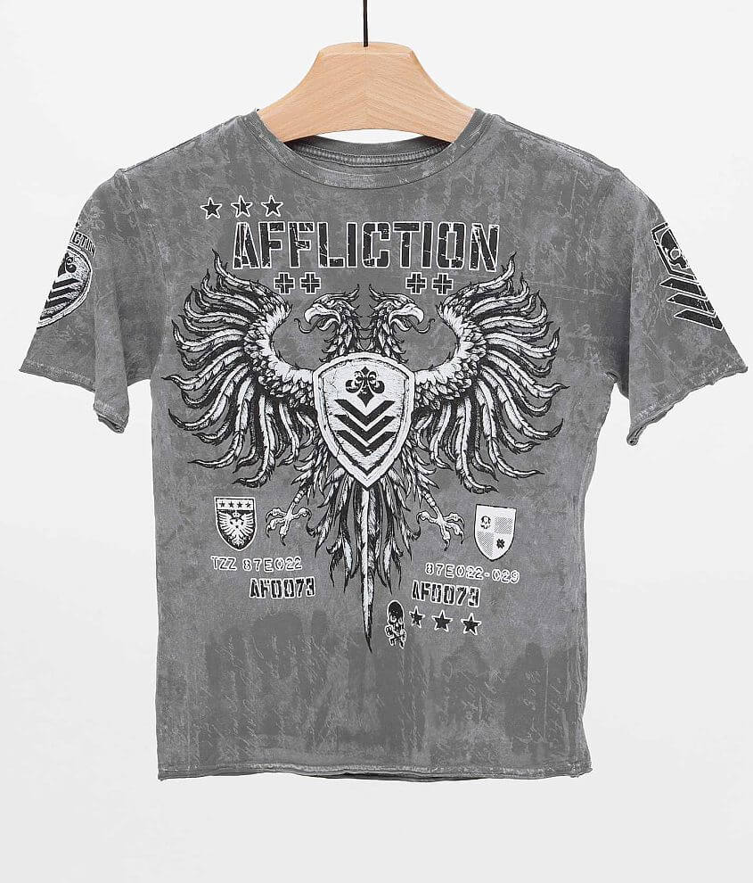 Boys - Affliction Value T-Shirt front view