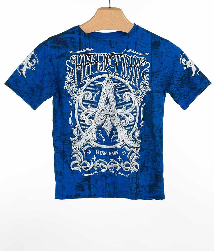 Boys - Affliction Caustic T-Shirt front view