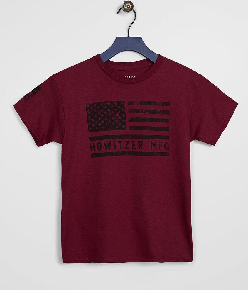 Boys - Howitzer Bold Flag T-Shirt front view