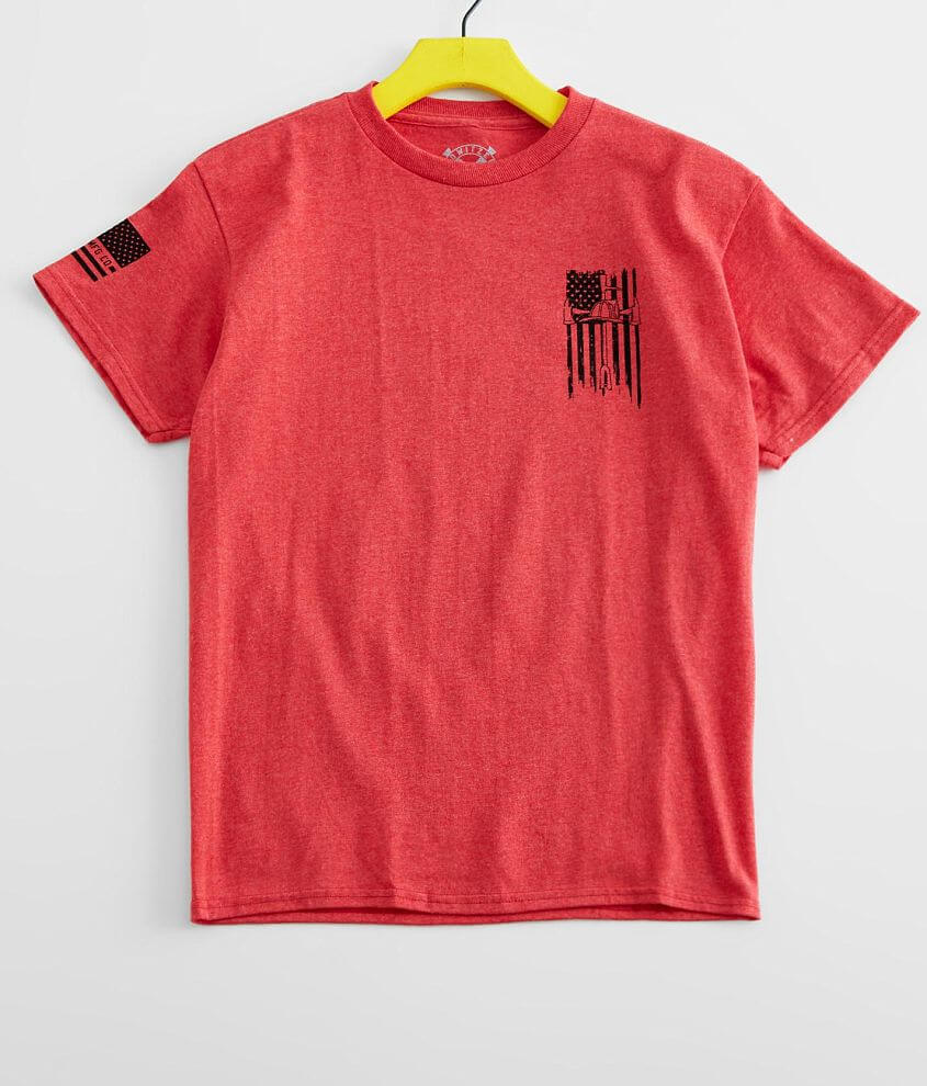 Boys - Howitzer Honor Red T-Shirt front view