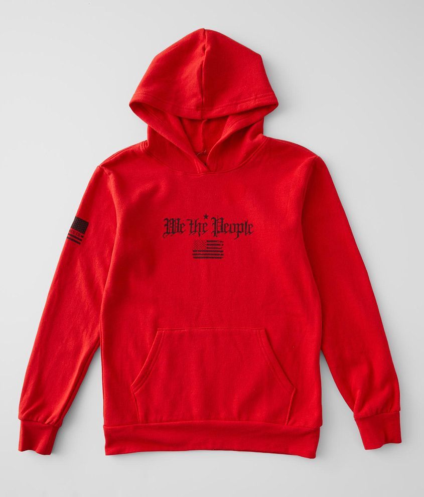 Boys - Howitzer People Creed Hooded Sweatshirt front view