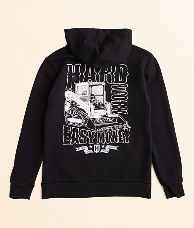Howitzer Boys - Earth Mover Hooded Sweatshirt back view